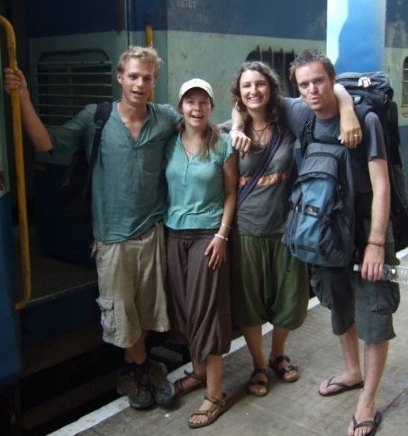 Four-Backpackers